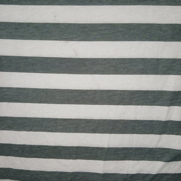 U2B Striped Maxi Dress White And Gray Size Medium Sleeveless - Picture 5 of 6